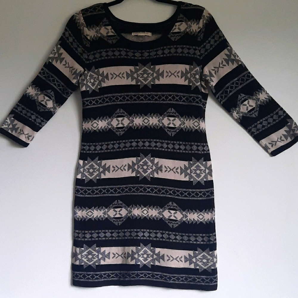 Knitted sweater dress